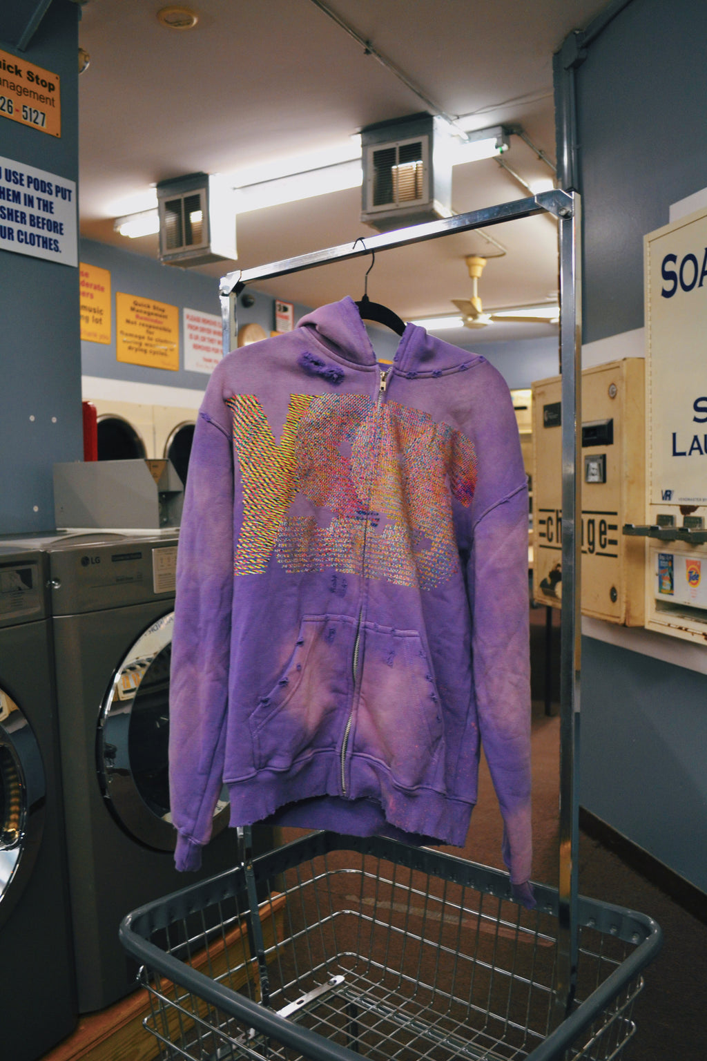 Purple Zip Up